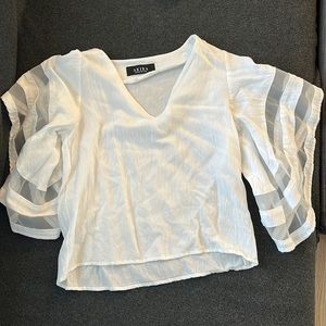 Fancy white tee